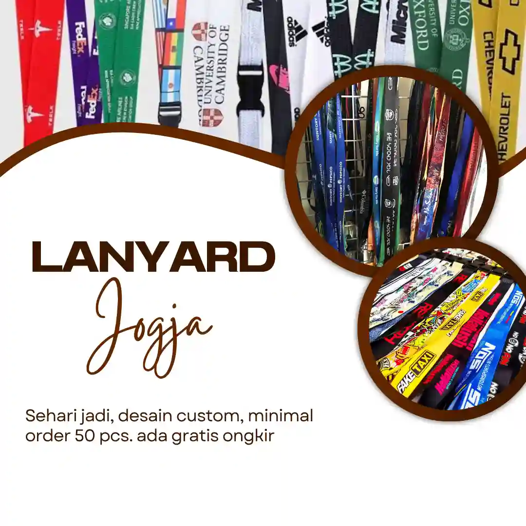 Layanan Cetak Lanyard Jogja, Pengalaman Memuaskan untuk Kebutuhan Event Perusahaan